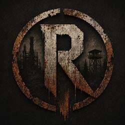 Rustfall logotipas