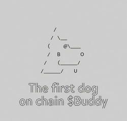 The first crypto Dog লোগো