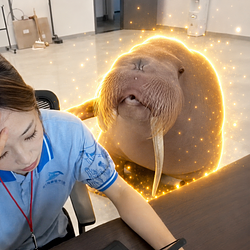 Oscar the Walrus লোগো