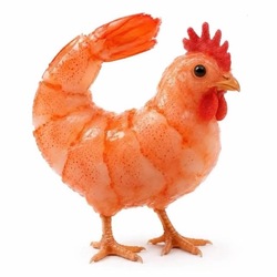 chicken shrimp লোগো